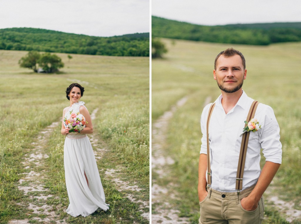 Анастасия и Павел - счастливые клиенты студии Инны Бажан. Организация свадьбы в Крыму.